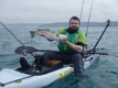 Kayak fishing for Pollack in the very capable Viking Profish Reload 