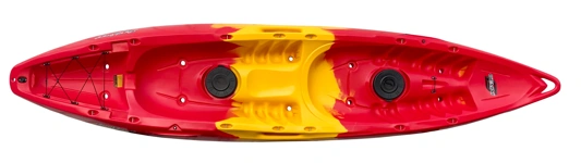 Feelfree Gemini Sport two person sit on red yellow red colour