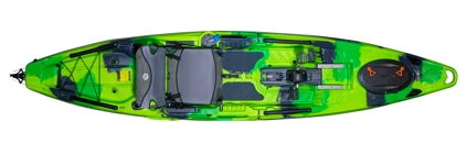 Moken 12.4 pdl SOT in high visibility colour Green Flash
