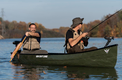 Fishing from a Nova Craft Lure Canoe