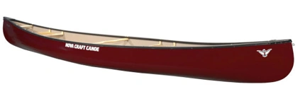 Nova Craft Pal 16 Lightweight TuffStuff Fast Open Canoe For Solo Or Tandem Ox Blood
