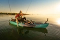 The Old Town Sportsman Salty PDL outfitted for Kayak Fishing