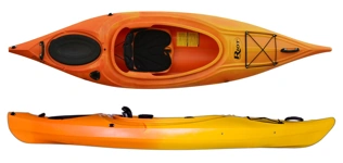 riot quest 9.5 touring kayak Orange / Yellow