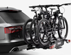 Thule Easyfold XT3 Towbar Mounted with Three Bikes