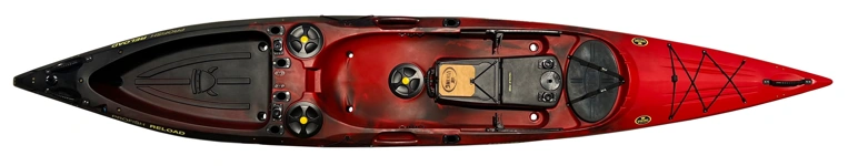 Viking Profish Reload Kayak in Red and Black