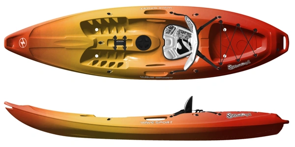 Wave Sport Scooter X - Sporty Solo Sit-on-top Kayak  