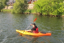 Touring Kayaks with Open Cockpits