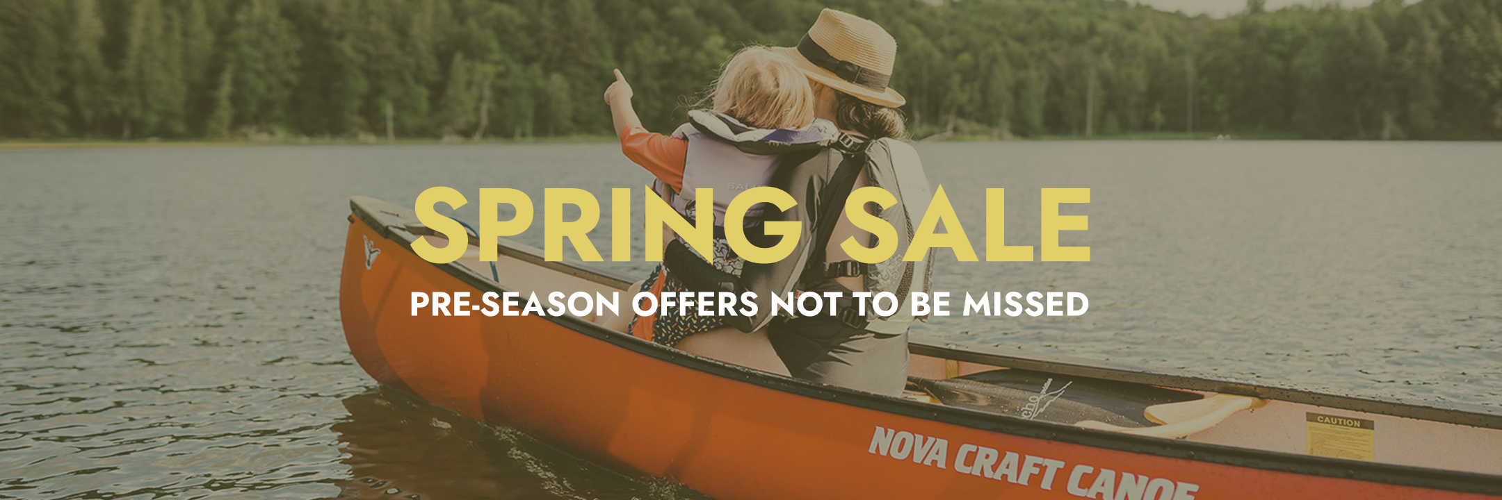 Brighton Canoes Pre-Season Spring Sale Now On