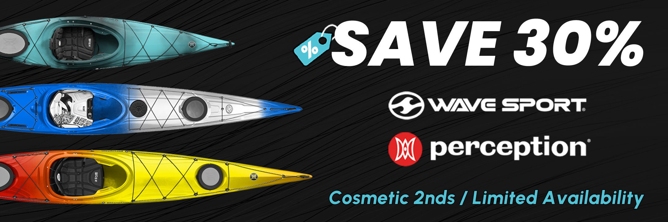Wavesport & Perception Cosmetic 2nd Black November Offers