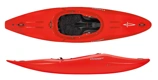 Dagger Axiom 9 Action spec in red whitewater kayak