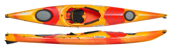 Islander Bolero 14 and Bolero 15 Touring Kayaks