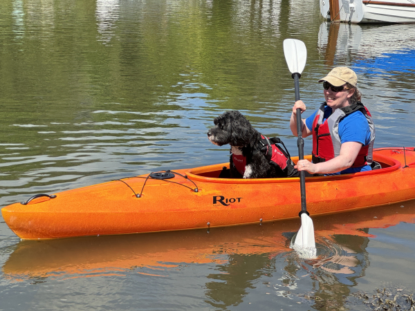 Crewsaver Petfloat for dogs and kayaking