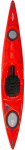 Dagger Stratos 12.5 in red, great for paddling the sea, estuarys, rivers, lakes, lochs