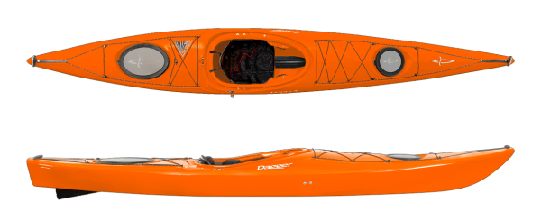 Dagger Stratos 14.5 Orange Versatile and suitable for advanced paddlers