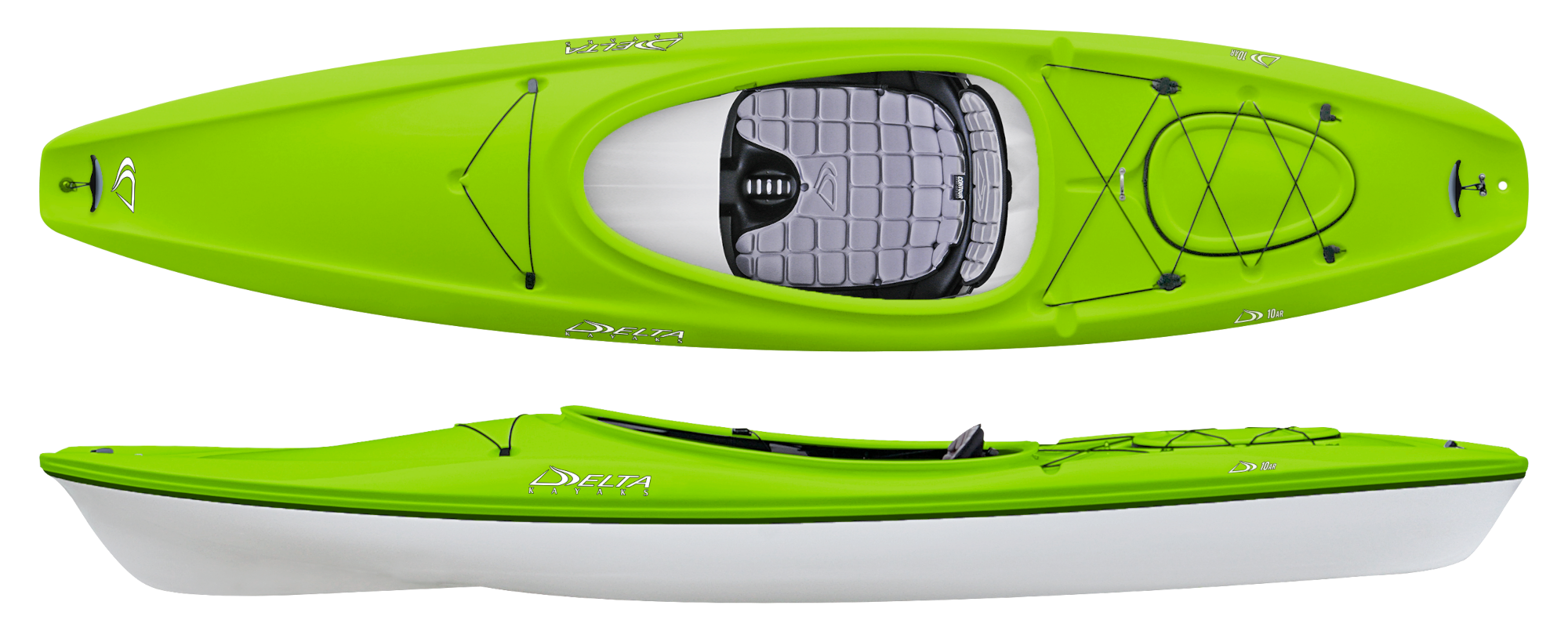 Delta Kayaks 10 AR - Lightweight Thermoformed Kayak