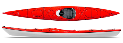 Cherry Red Colour - Delta Kayaks 15.5 GT
