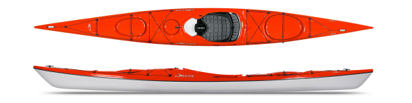 Cherry Red Colour - Delta Kayaks 16