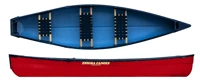Enigma Canoes Square Stern 126 - Outboard Motor Canoe - Red