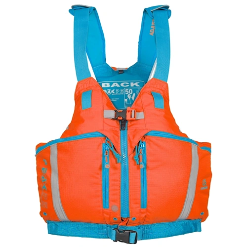 Peak Explorer Zip Touring PFD Vest Orange/Blue