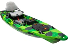 The Feelfree Lure 11.5 V2 kayak shown in the Green Flash colour