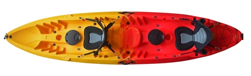 Enigma Kayaks tandem Sit on Kayak Flame