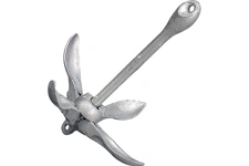 1.5 kg Galvanised Grapnel Kayak Fishing Anchor