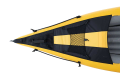 Caleya bow deck with storage net