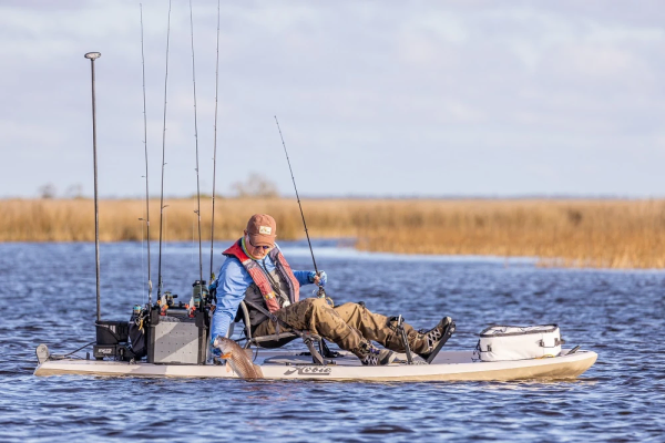 Angling from the Hobie Lynx Kayak