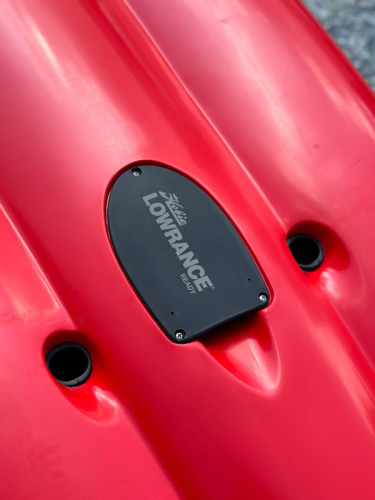 Transducer Mount on Hull - Hobie Sport