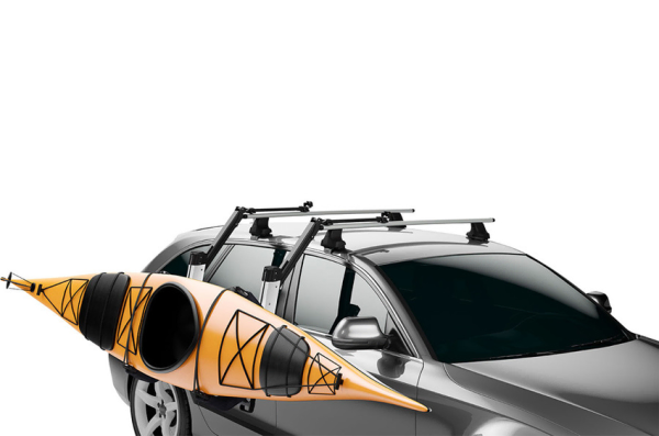 The Hullavator Pro 898 lowers down to waist height for easy loading