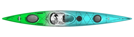 Wave Sport Hydra versatile premium quality kayak in tropic