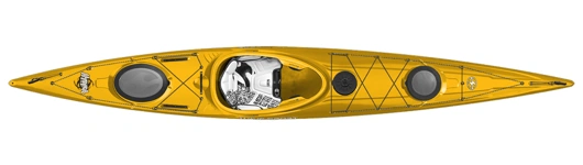 Wave Sport Hydra ideal for intermediate sea paddlers in yellow