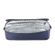 Easily accessible insulated under seat storage