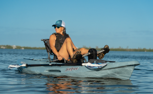 Pedalling the Moken 10 PD Kayaks