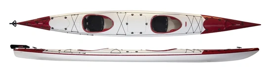 Norse Thor Two Person Composite Sea Kayak With Rudder