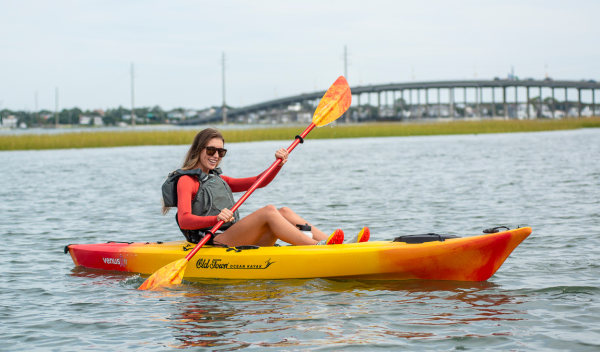 Paddling the Ocean Kayak Venus 11 