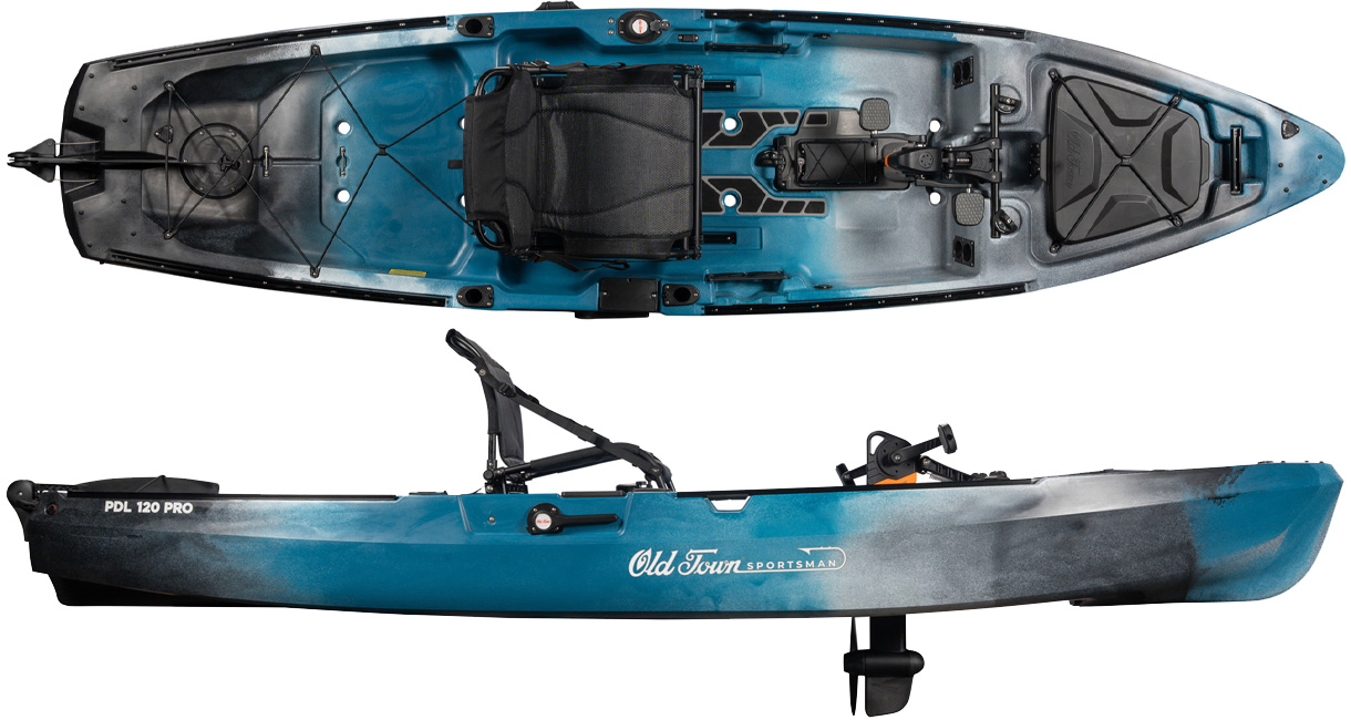 Pedal Propulsion Fishing Kayak PDL 120 Pro