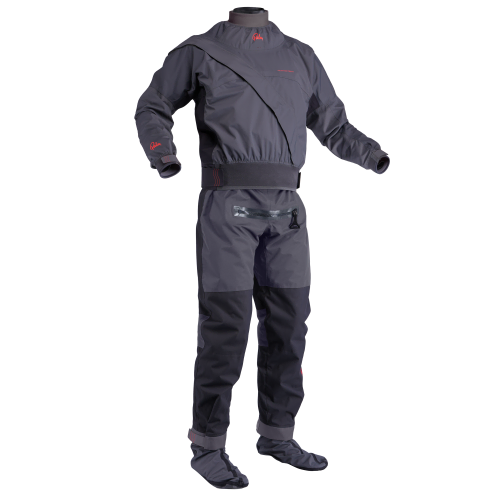 Jet Grey / Black Cascade Dry Suit by Palm