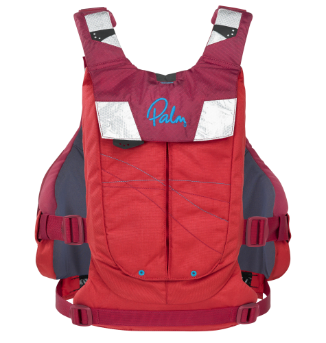Back pocket for hydration bladder PFD