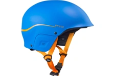 The Palm Shuck Full Cut Helmet shown in the Blue colour option