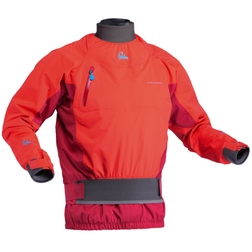 Palm Surge Dry Cagoule in Red