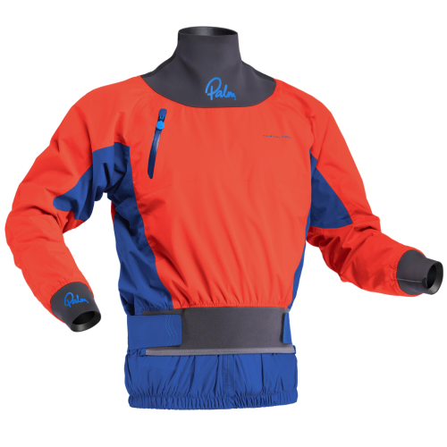 Zenith Long Sleeve Semi Dry Cag - Red / Blue