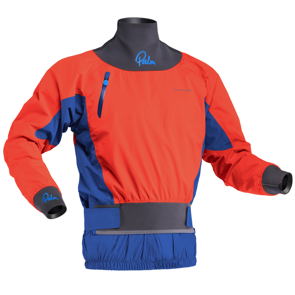 Zenith Long Sleeve Semi Dry Cag - Red / Blue