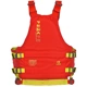 Peak Tourlite Zip - Back - Red/Lime