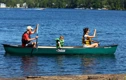 Family Canoeing in a Pelican 15'5