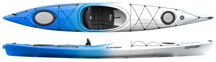 Perception Carolina 14 Touring Kayaks with large cockpit
