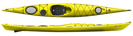 Yelllow Perception Essence 17 Sea Kayaks