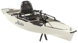 Hobie Pro Angler 14 with Mirage Drive 180 Kick Up Fins