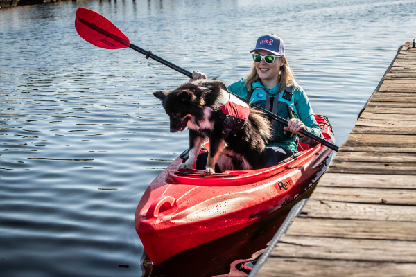 Riot Bayside 10 Perfect Kayak for dogs