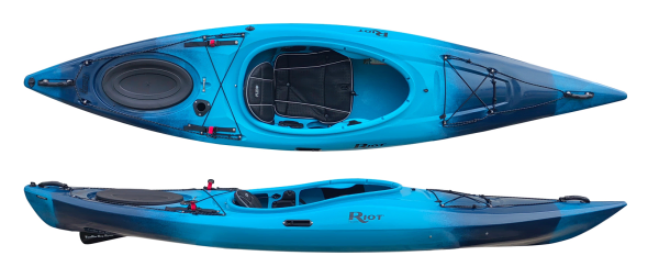 Riot Edge 11 stable touring kayaks